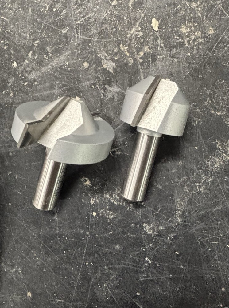 Infinity 61-505 1/2" Shank Lapped Miter Joint Set