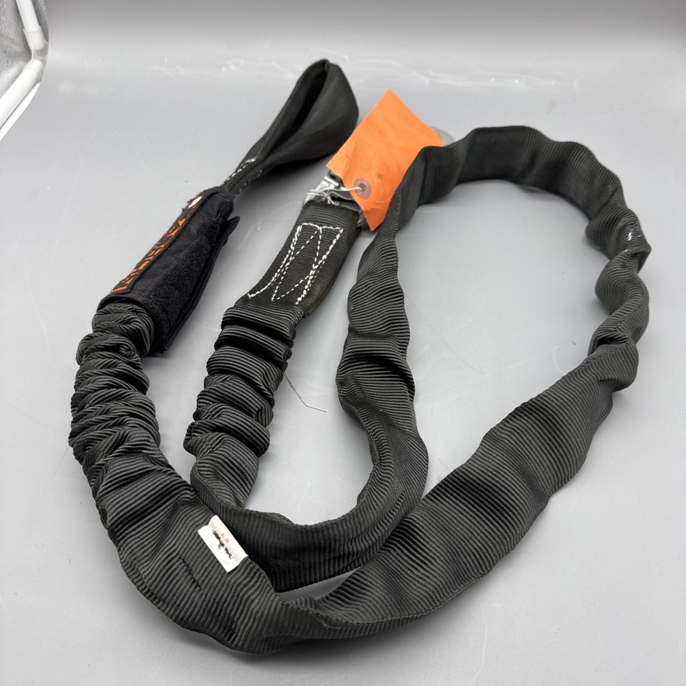 Bashlin Lanyard nylon web w/polyester shock W/ SL6650A snaphook and a loop end
