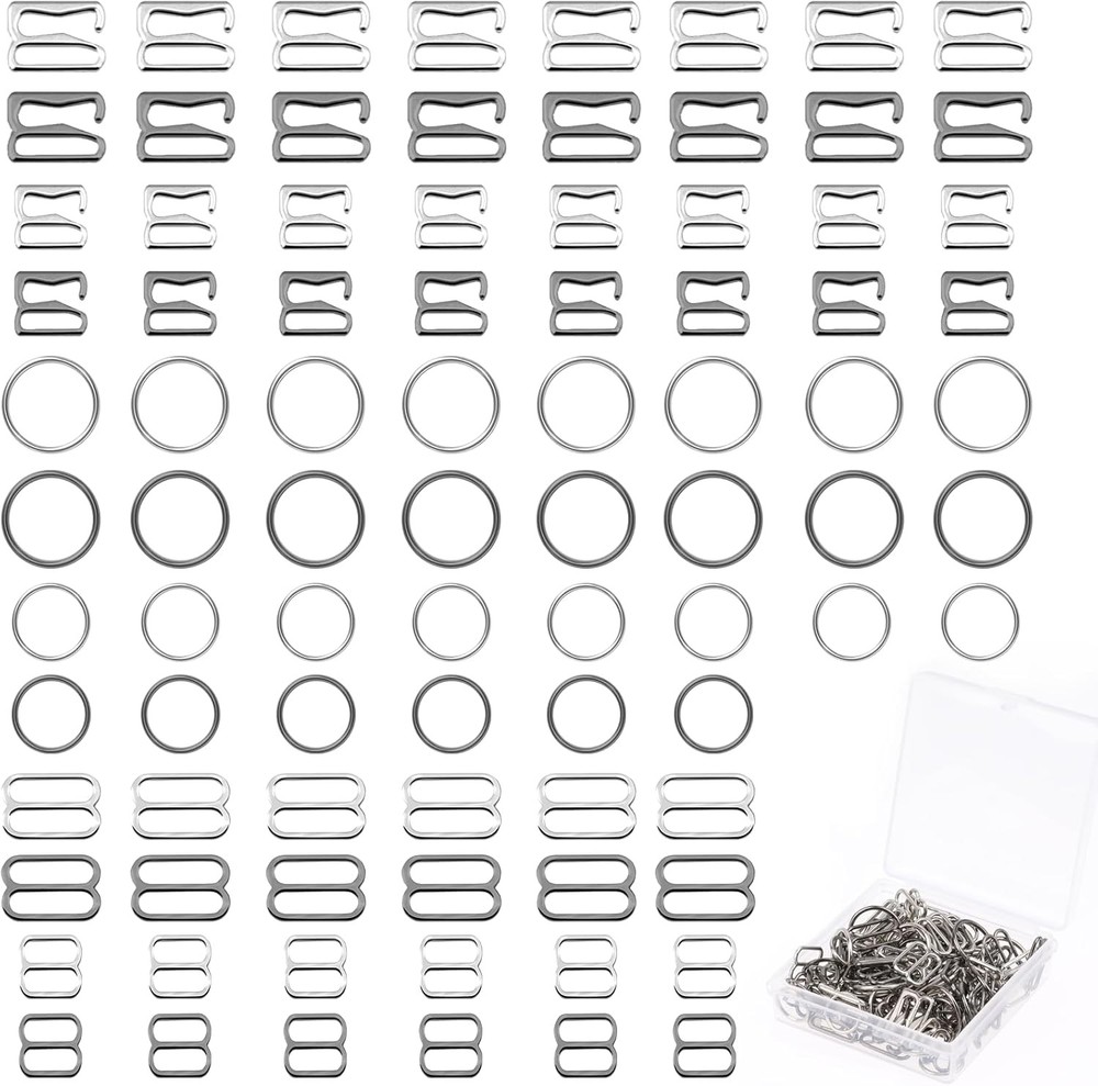 Bra Strap Hooks Swimsuit Slider Replacement Clips