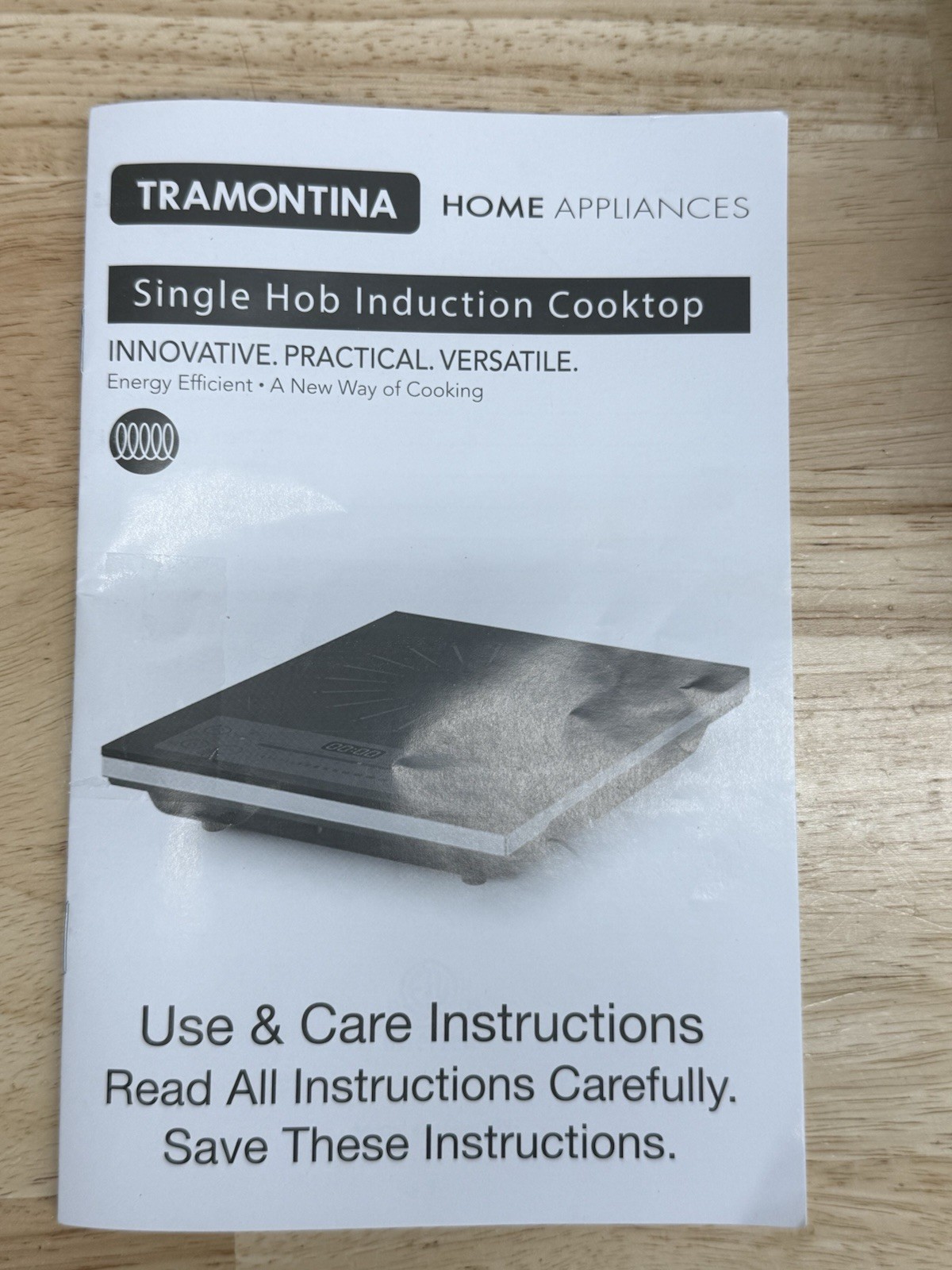 Tramontina Induction Cooktop 81500/103 Intertek Portable Temp Control