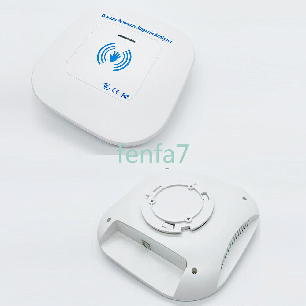 USA Drop Shipping 2024 White Hand Touch Quantum Magnetic Resonance Body Analyzer