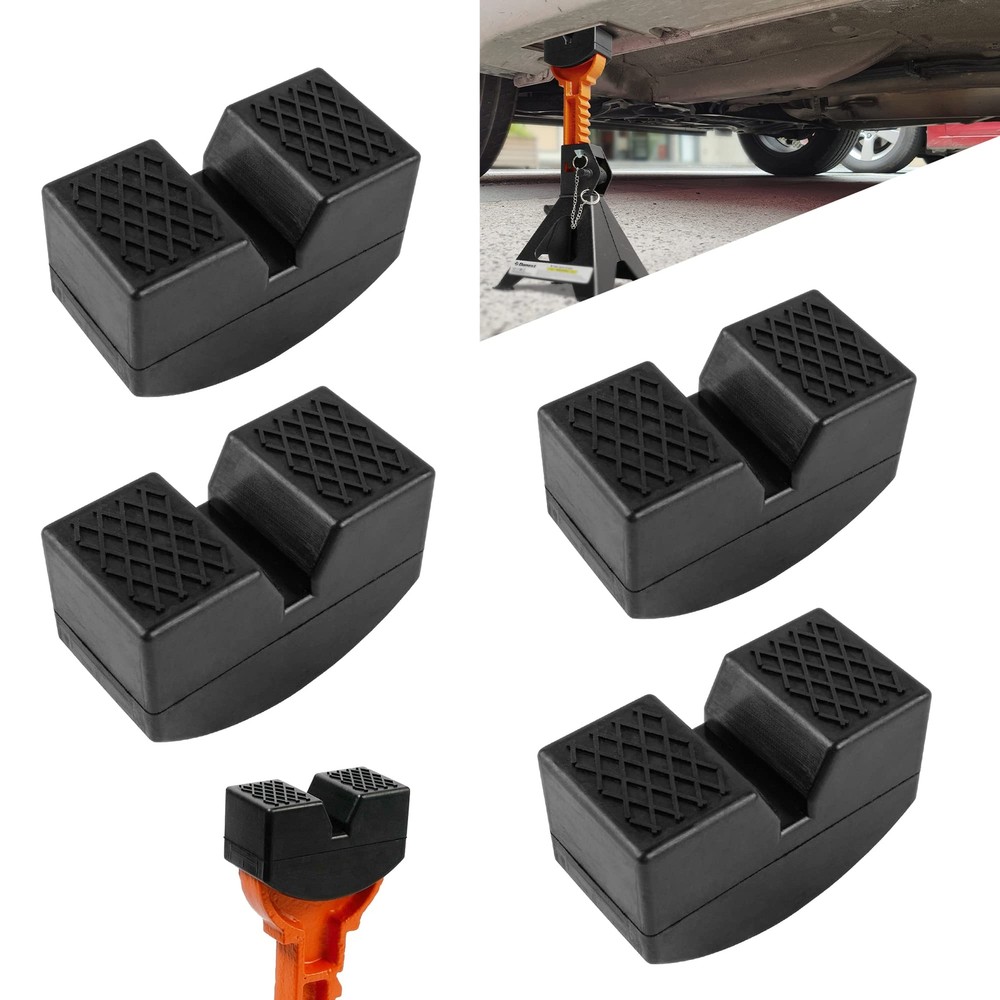Jack Pad Adapter For Jack Stands 3 Ton Rubber Frame Rail Protector Jack Pad Adap
