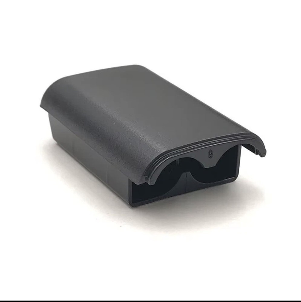 2pcs Battery Pack Covers For Xbox 360 Controller Black Brand New
