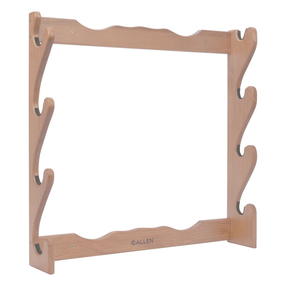 4-Gun Wooden Firearm Rack