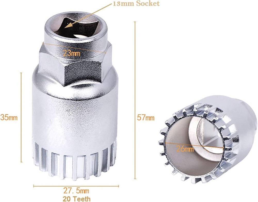 MTB Bike Crank Extractor Puller Bottom Bracket Remover Removal Tool Set