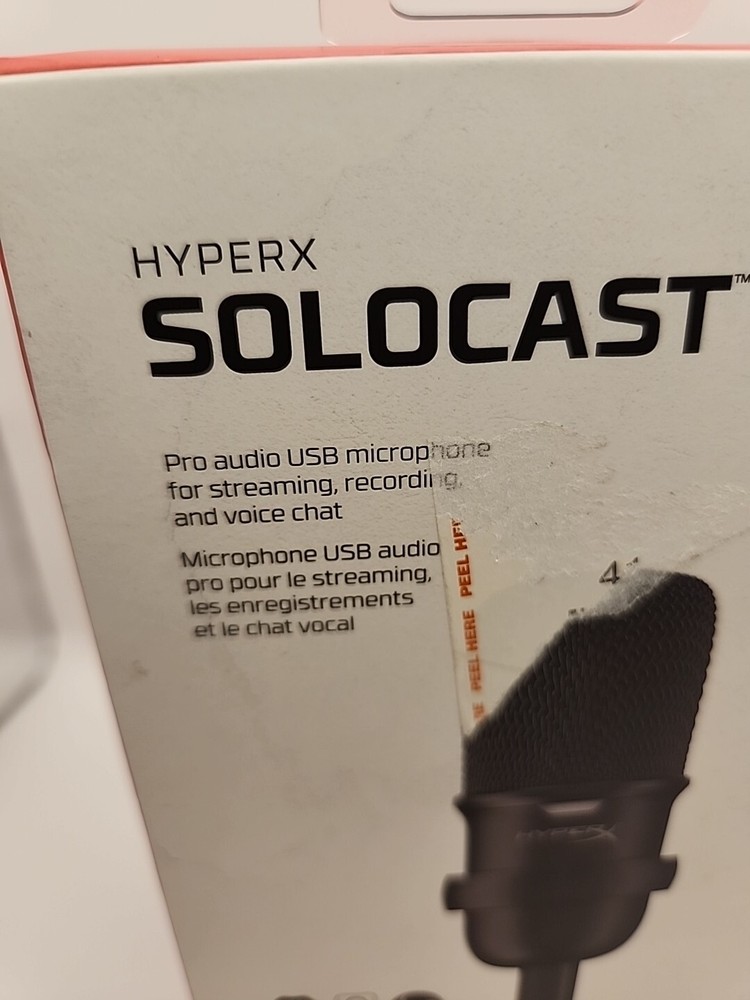 HyperX Solocast USB Microphone For PC, PS4, PS5 And MAC.