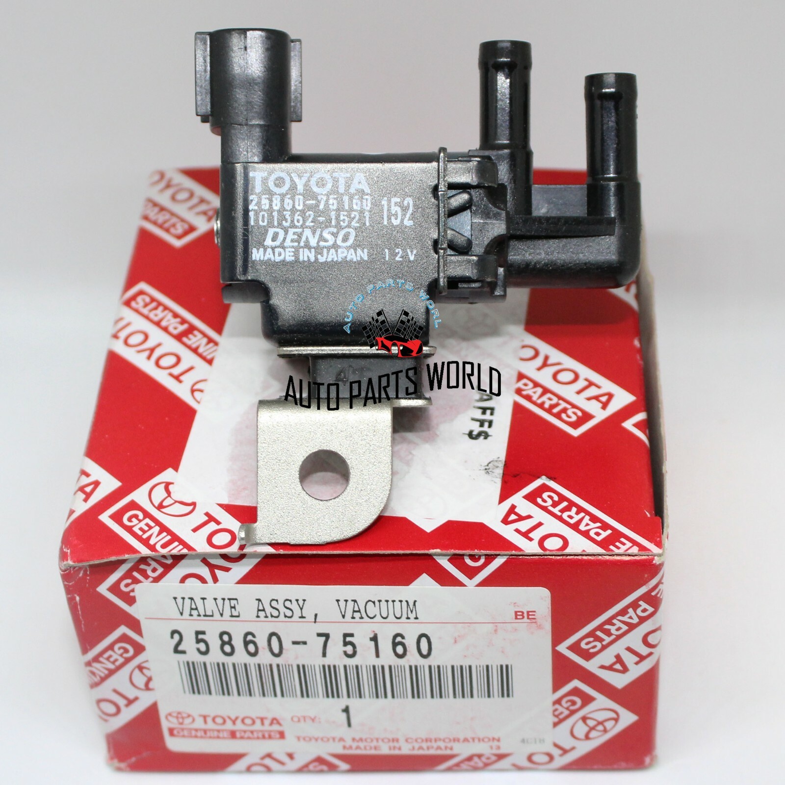 NEW GENUINE OEM TOYOTA 4RUNNER TACOMA VAPOR CANISTER PURGE SOLENOID 25860-75160