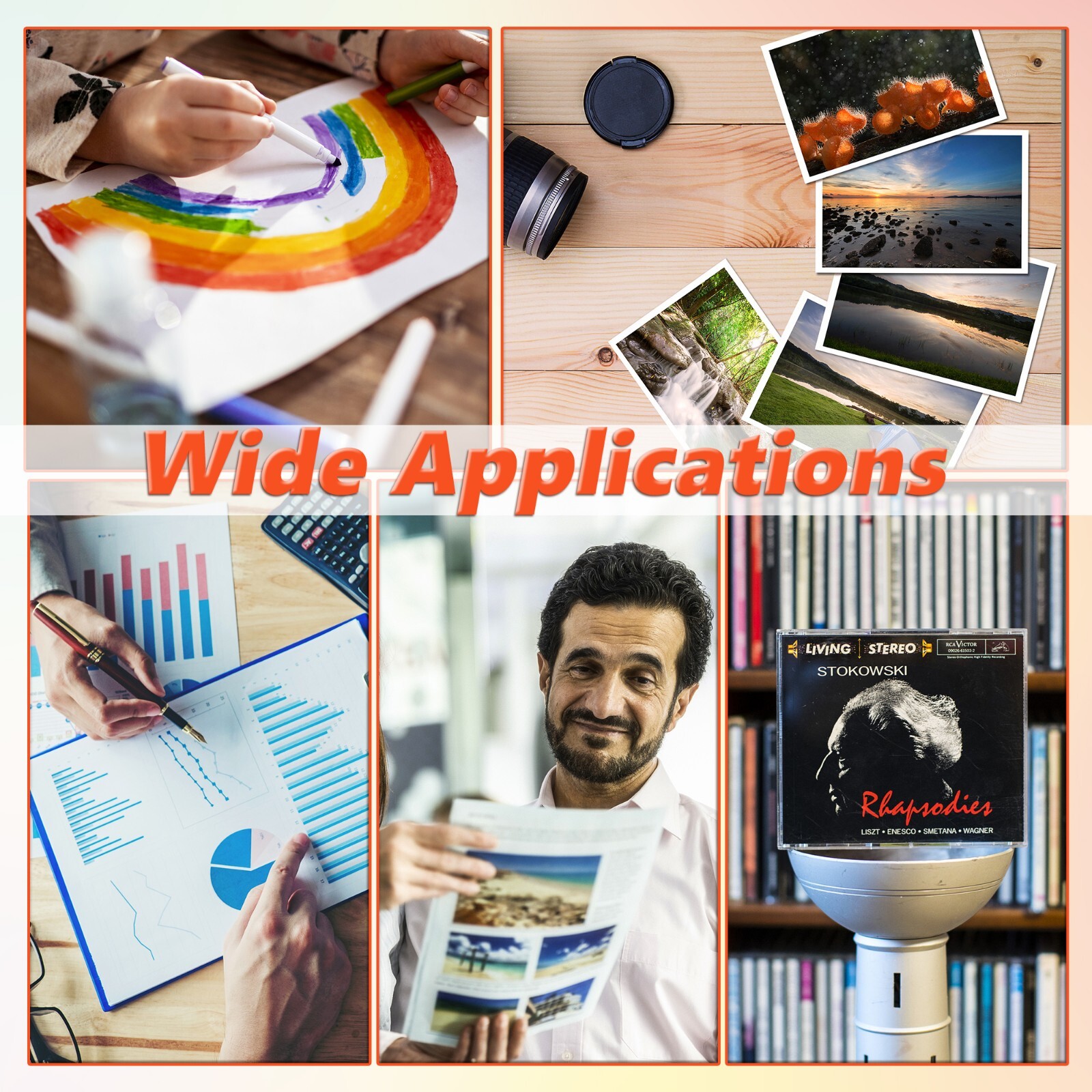 Lot Koala Double Sided Matte Photo Paper 8.5x11 66lb 250gsm Thick Inkjet Printer