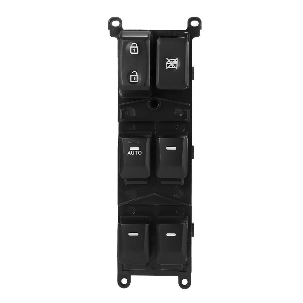 Power Window Control Switch Button Driver Side Front Black For Kia Rio 2012-2015