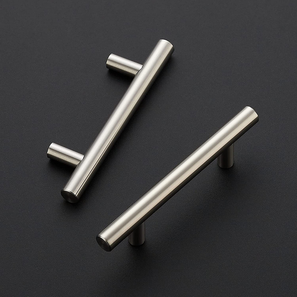 30 Pack 5'' Cabinet Pulls Brushed Nickel Stainless Steel Kitchen Drawer Pulls Ca