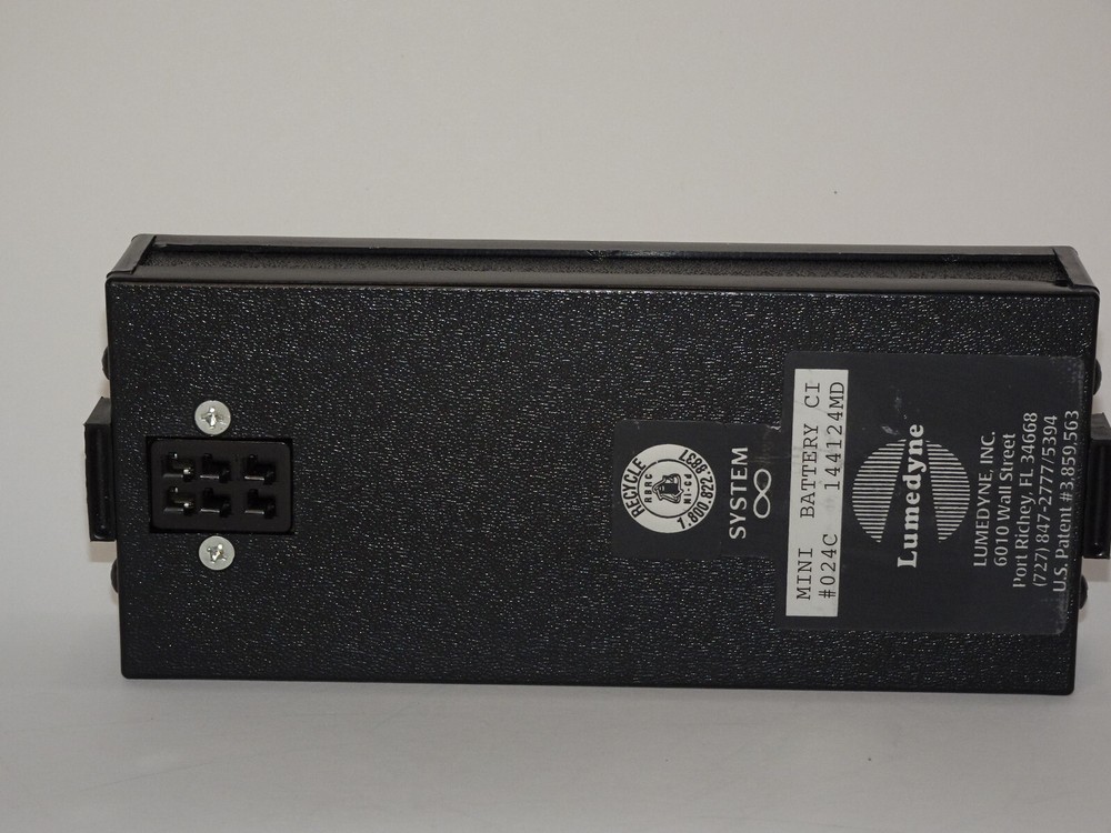 Lumedyne Mini Battery #024C NOT TESTED*