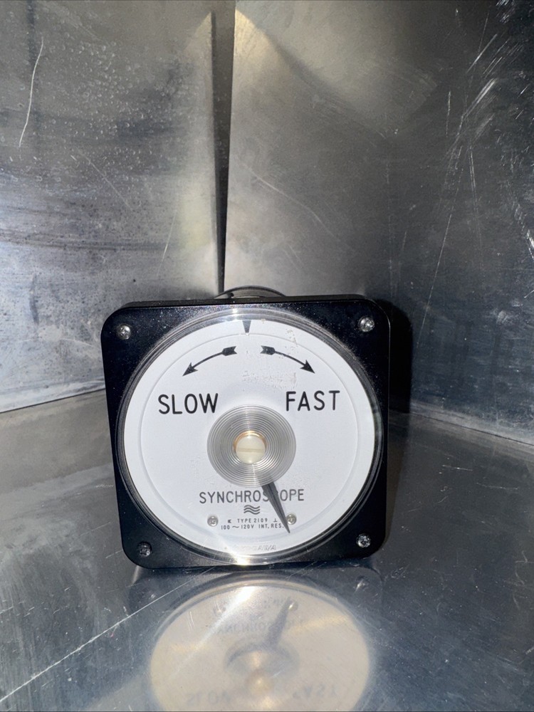 Yokogawa 2109 Synchroscope Meter 41829M