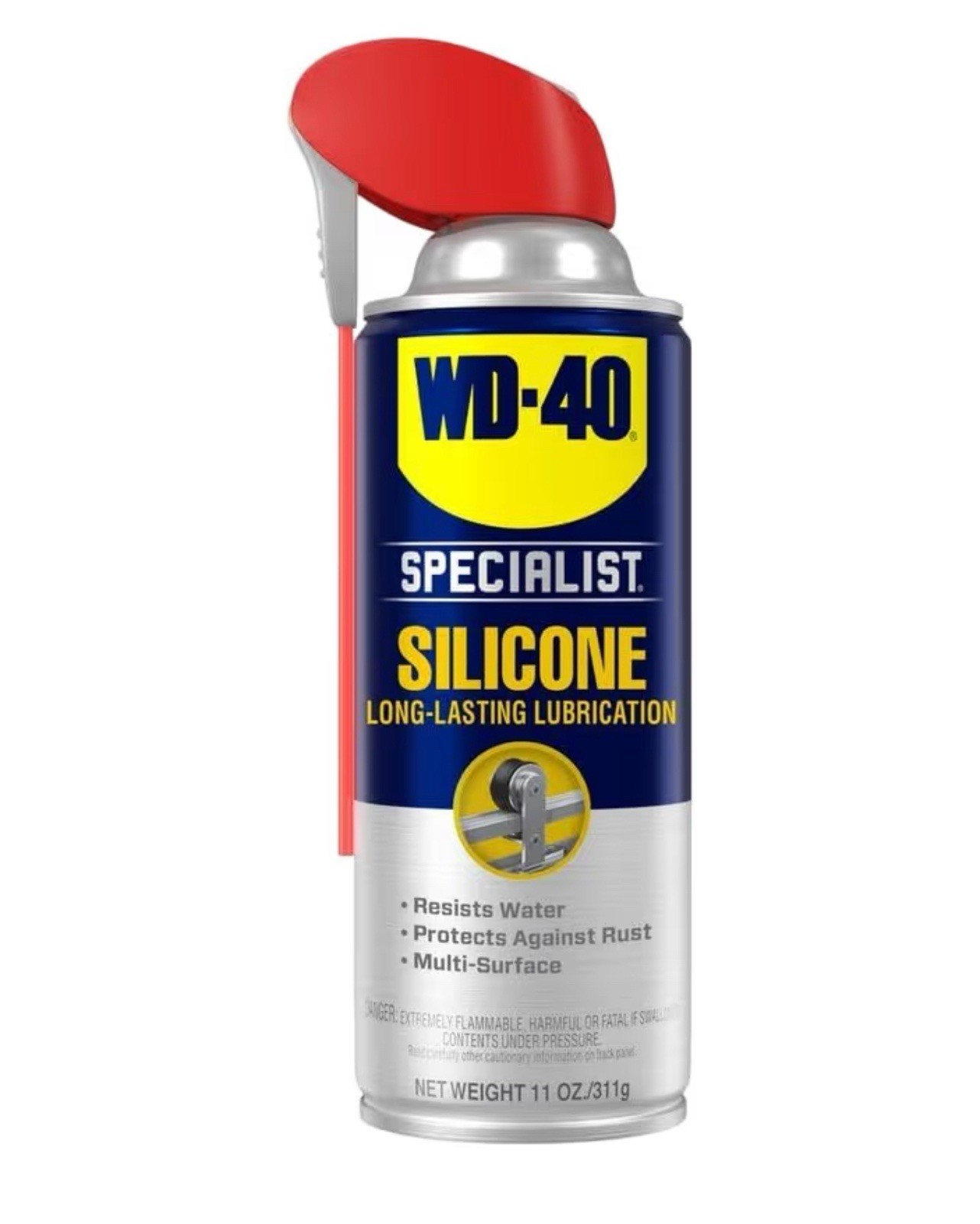 WD-40® Specialist® Water Resistant Silicone Lubricant,11 oz FREE & FAST SHIPPING