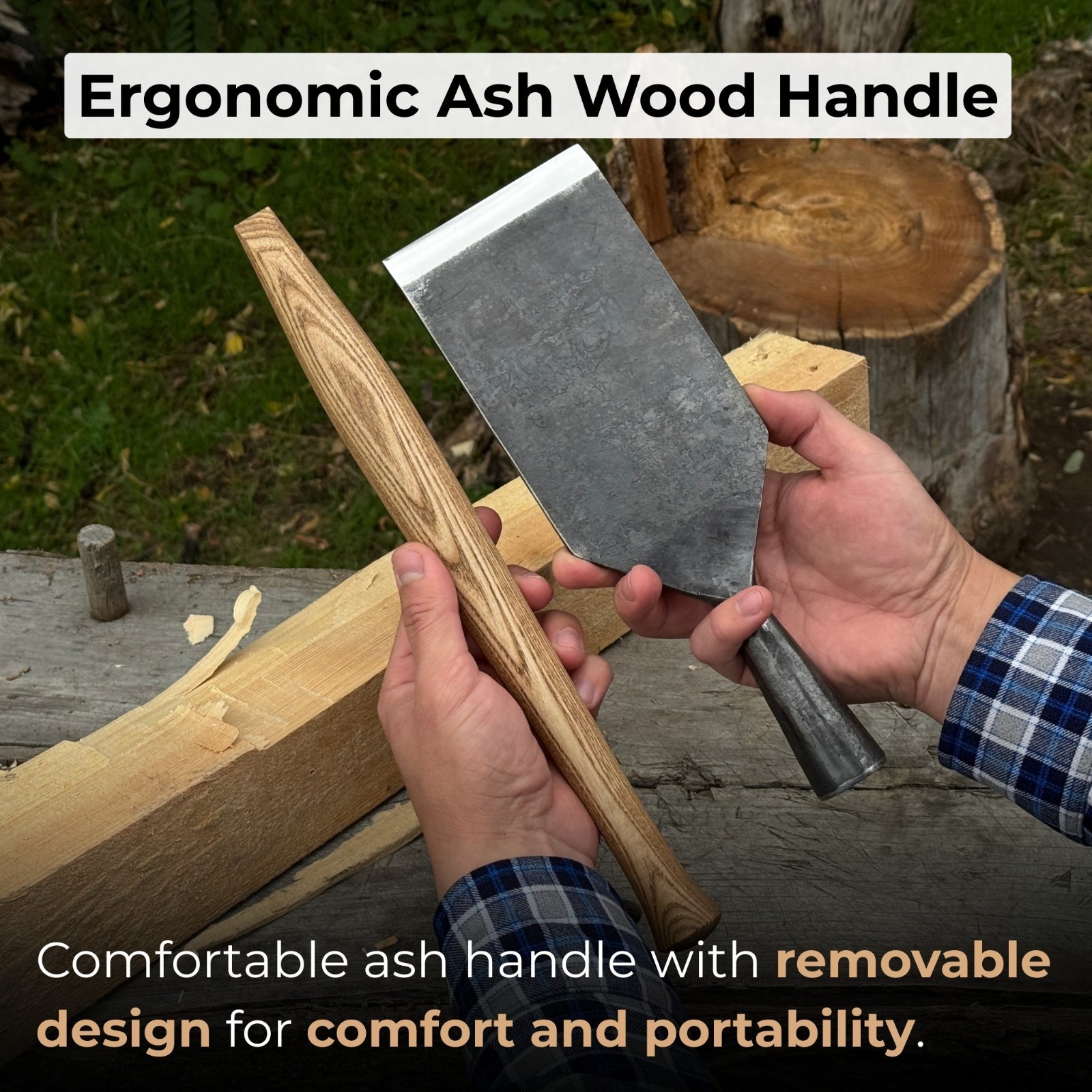 Timber Slick Chisel Hand Forged 52100 Carbon Steel 0.8 – 4in Framing