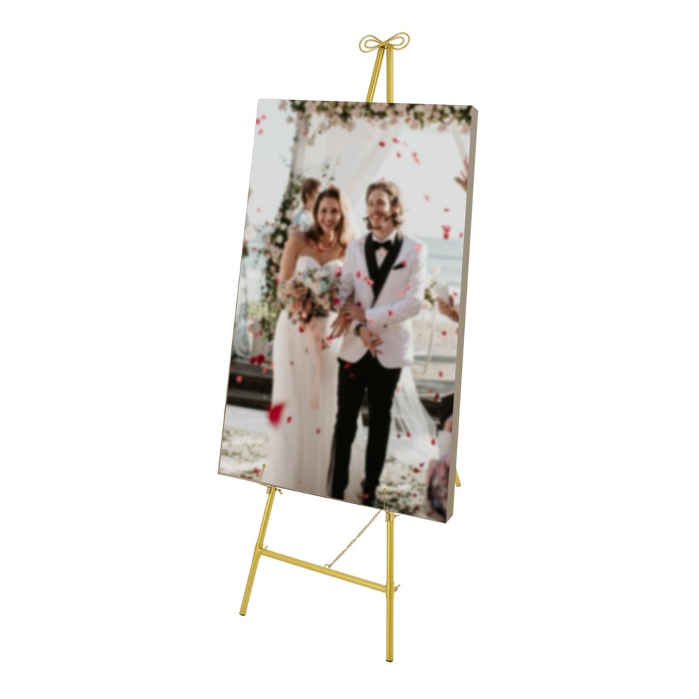 Display Easel Stand Floor Standing Easel Display Stand For Wedding Party