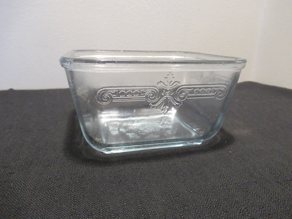 Fire King Sapphire Blue Refrigerator Dish. Nice Philbe
