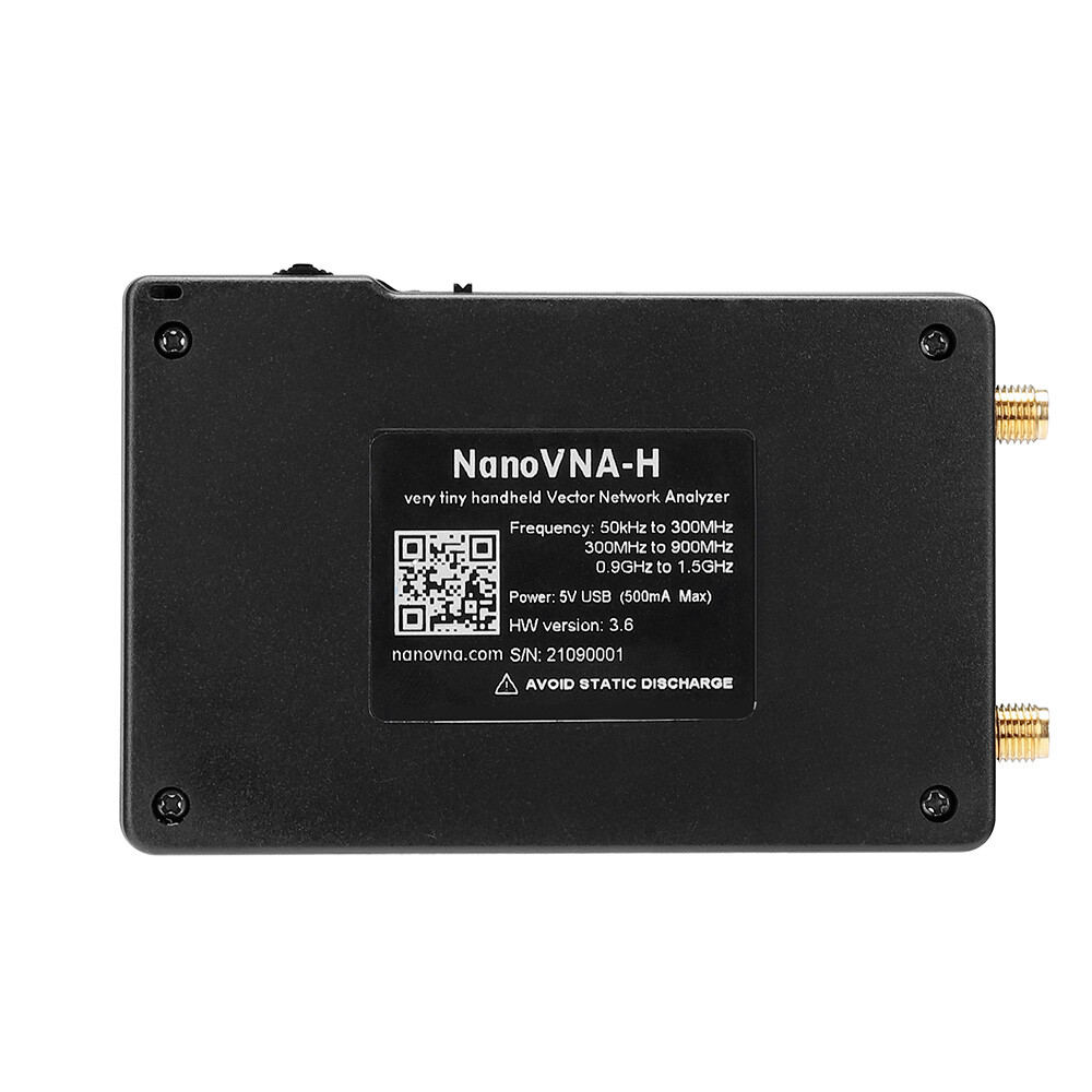 Touch Paddle NanoVNA-H Vector Network Antenna Analyzer HF VHF UHF MF Analyzer