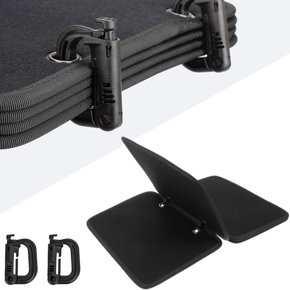 Tactical Patch Booklet Flip-Page Patch Book Holder Panel with Removable Buckles