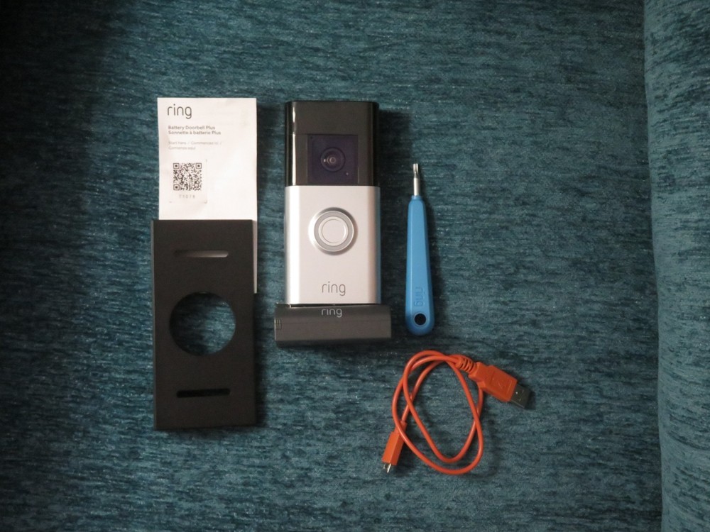 Ring Battery Doorbell Plus 3 1080p improved motion detection 4-second Previews