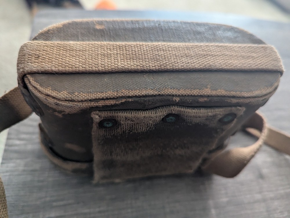WWII JAPANESE BINOCULARS AND CASE