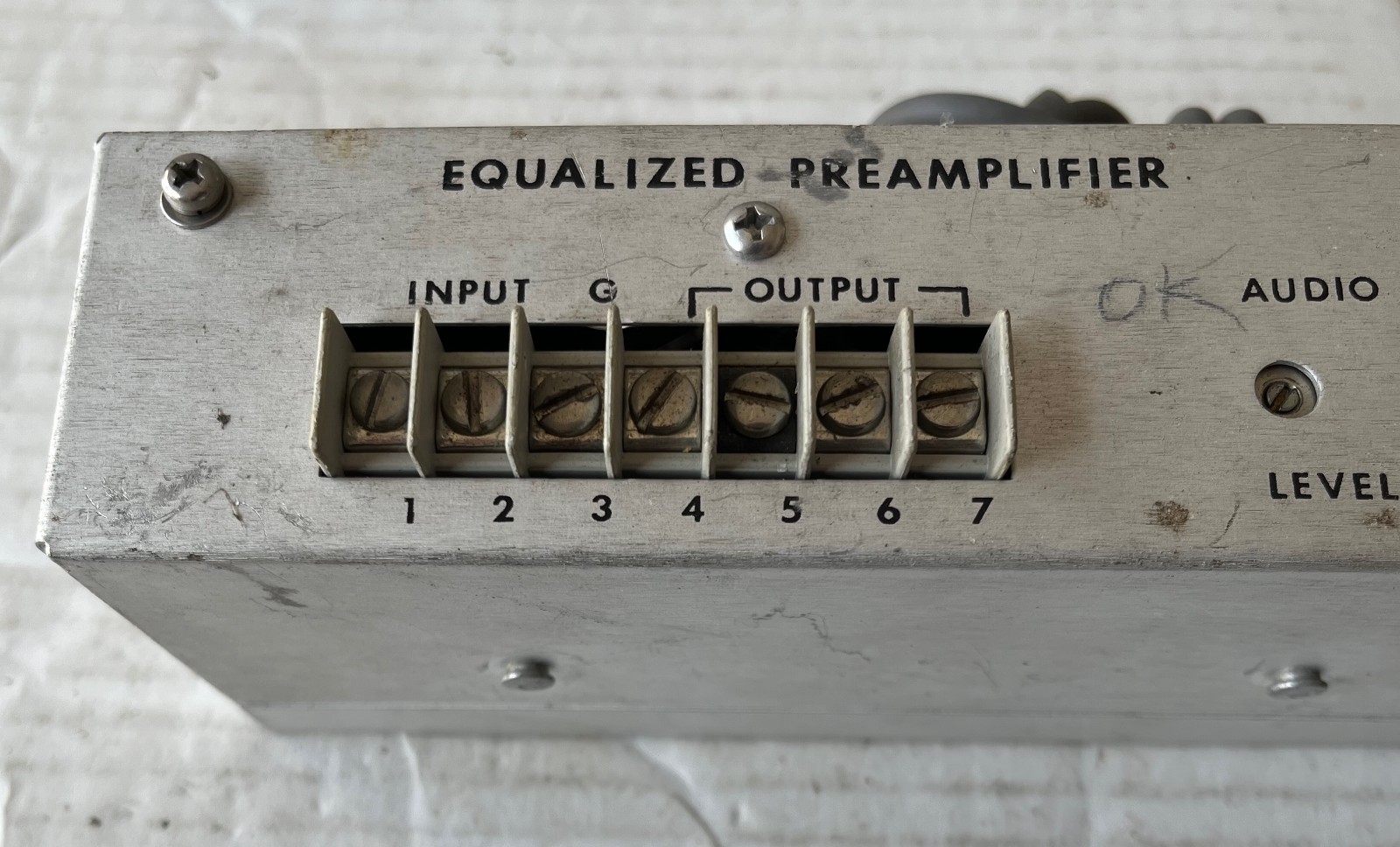 Gates Pre Amp Vintage Equalized Preamplifier (Part #994-6690-001)