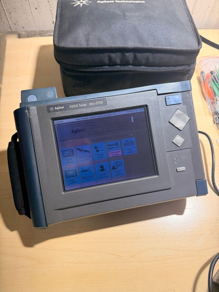 Agilent E6000C Mini-OTDR Reflectometer – Slightly Used