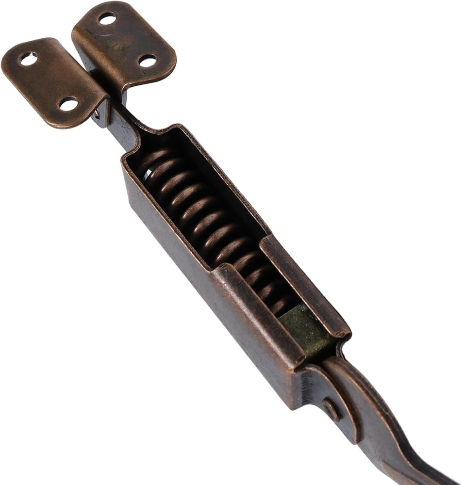 Spring Lid Support Left Right Lid Support down Hinge Red Bronze Iron Support Box