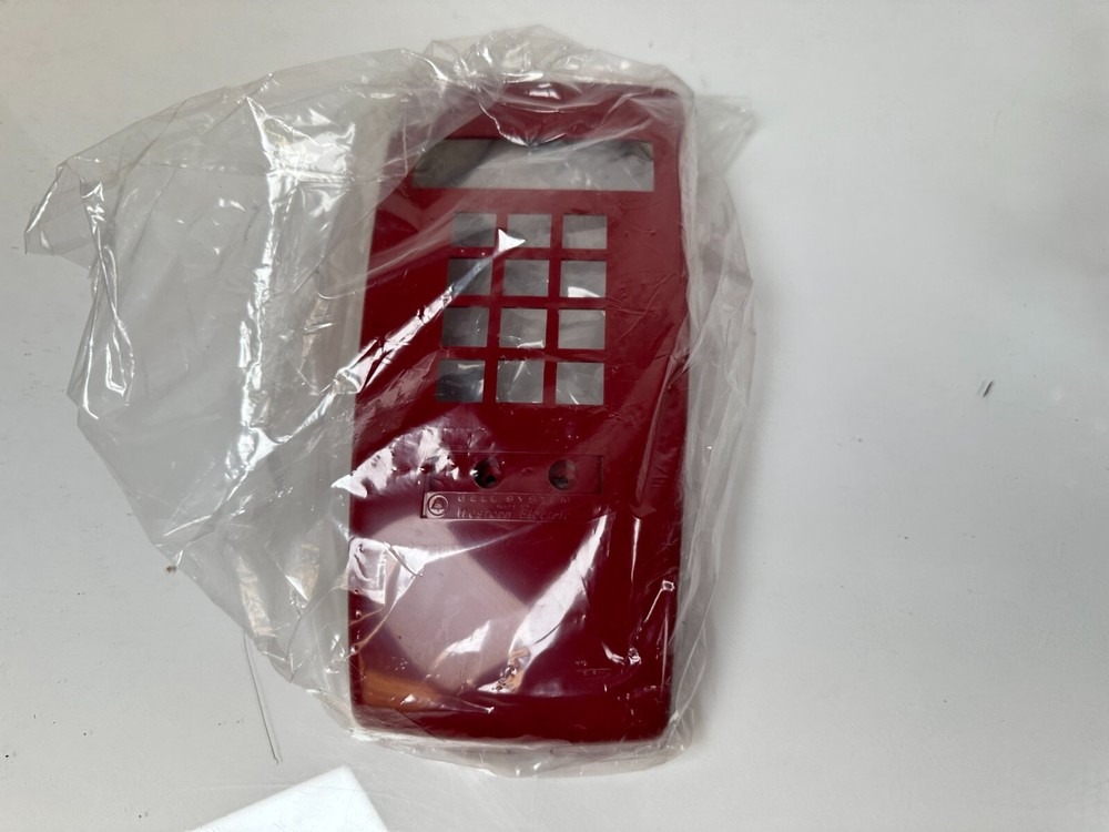 Western Electric Phone Cover Shell C1 RED