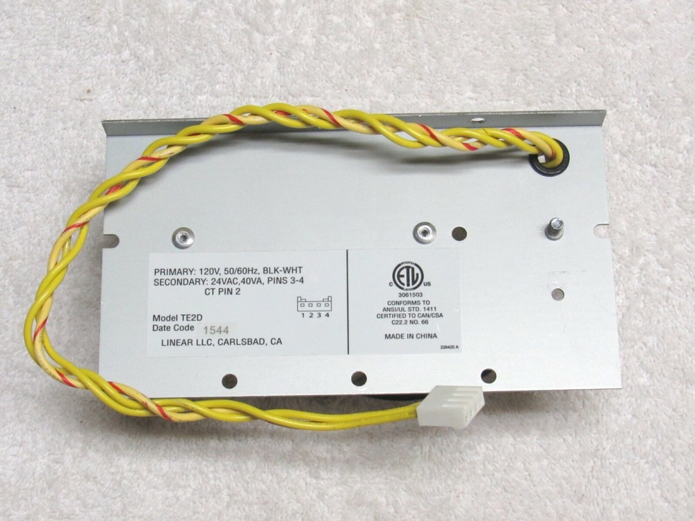 TE2 Transformer 24v TE2D for M&S DMC1CD, DMCBT, DMC1MP3