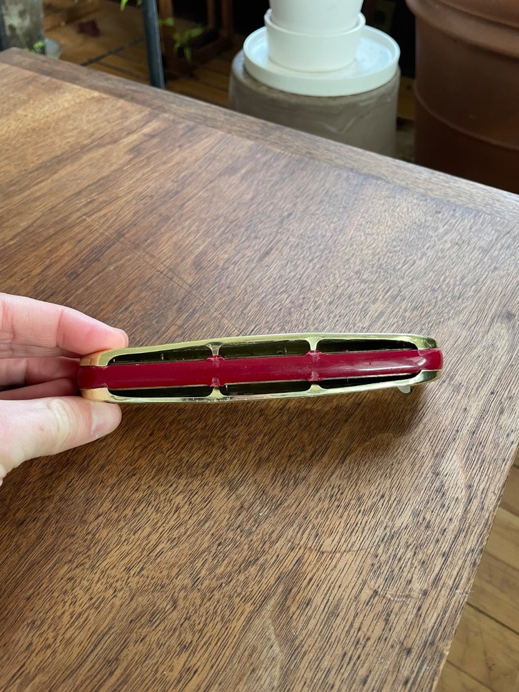 Vintage Hohner Comet Harmonica, Nice Condition