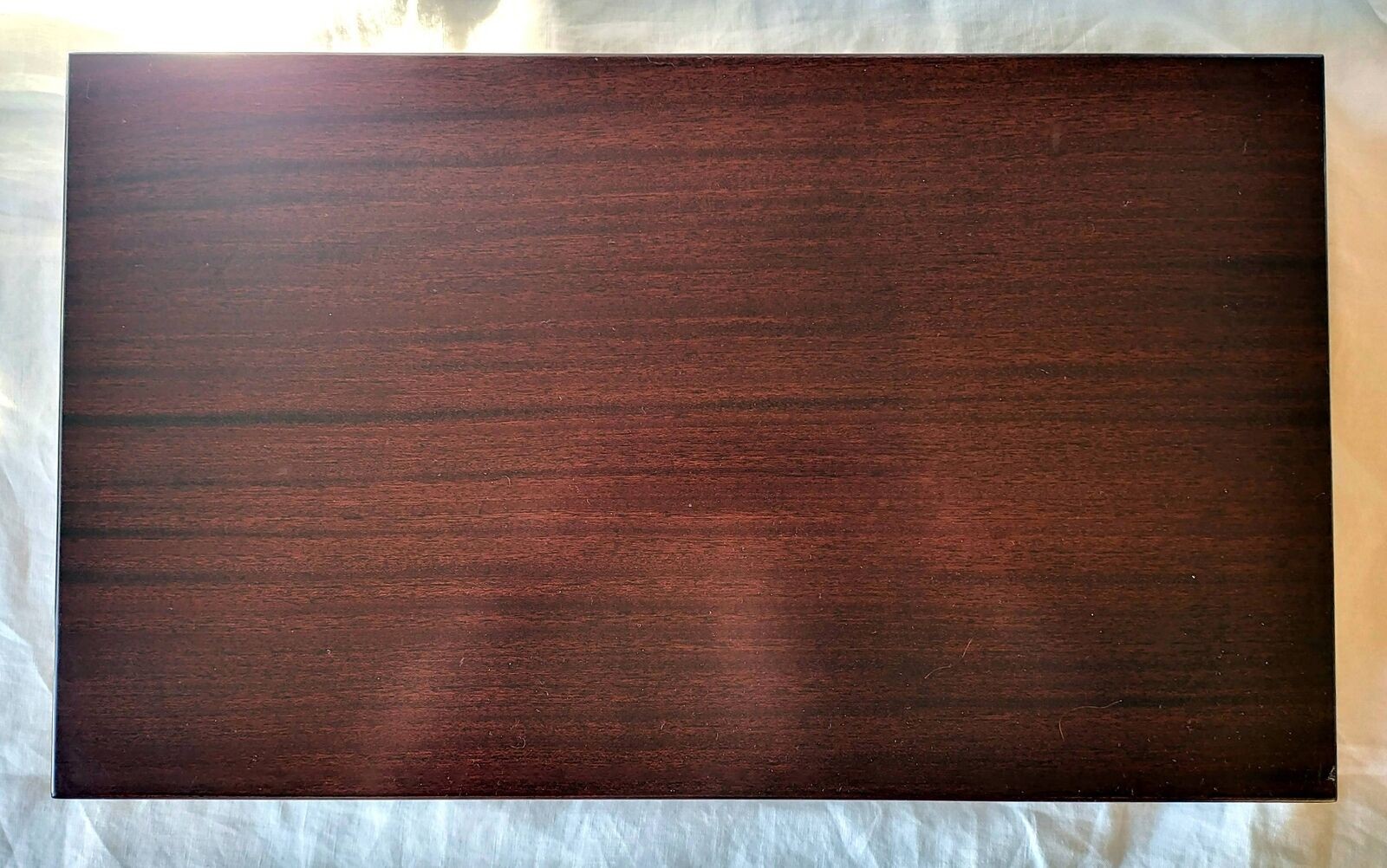 Renzo Romagnoli Solid Mahogany Roulette Wheel Case Set - Retired and Rare Unused