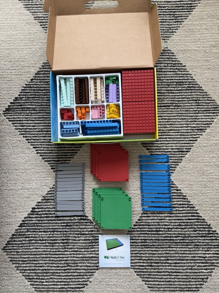 Math manipulatives by Math-U-See