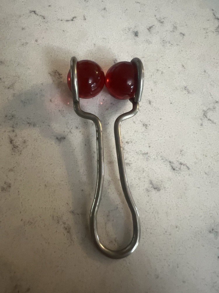 Vtg Vintage 1930s  marble razor blade sharpener