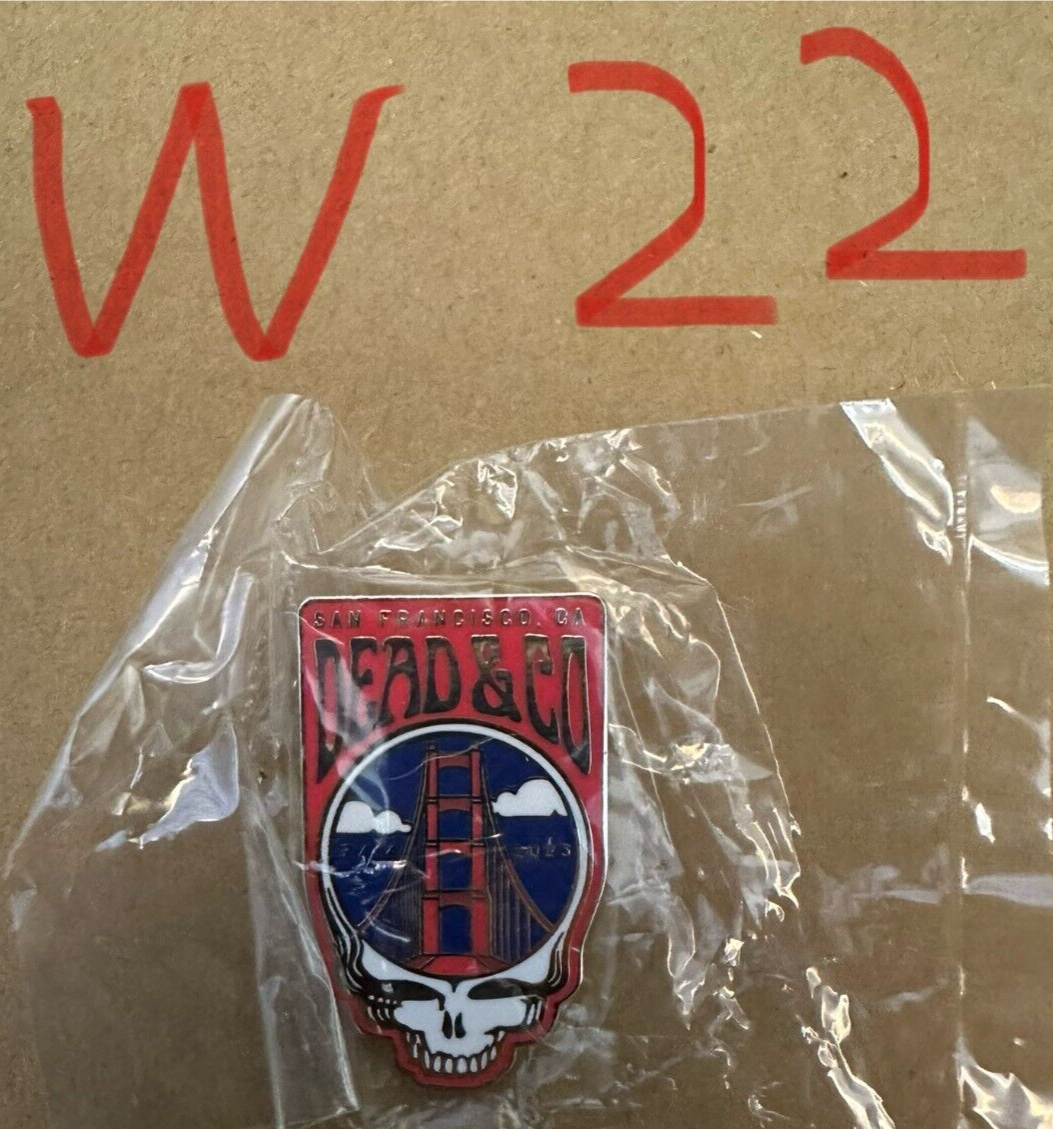 Dead And Company Pin Official 2022-2023 Tour Pin,VA/OH/IL/NY/NC/MA etc. Pick No.