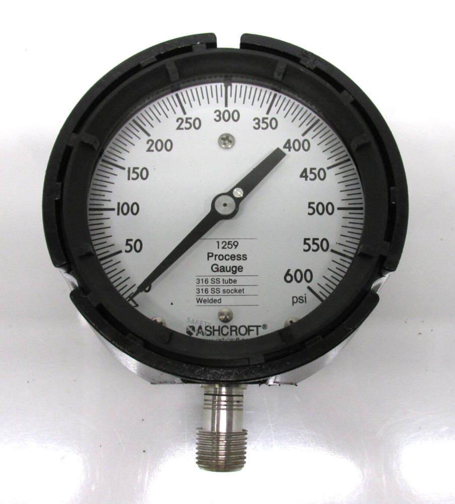 Ashcroft 1259 600 Psi Process Gauge ITL