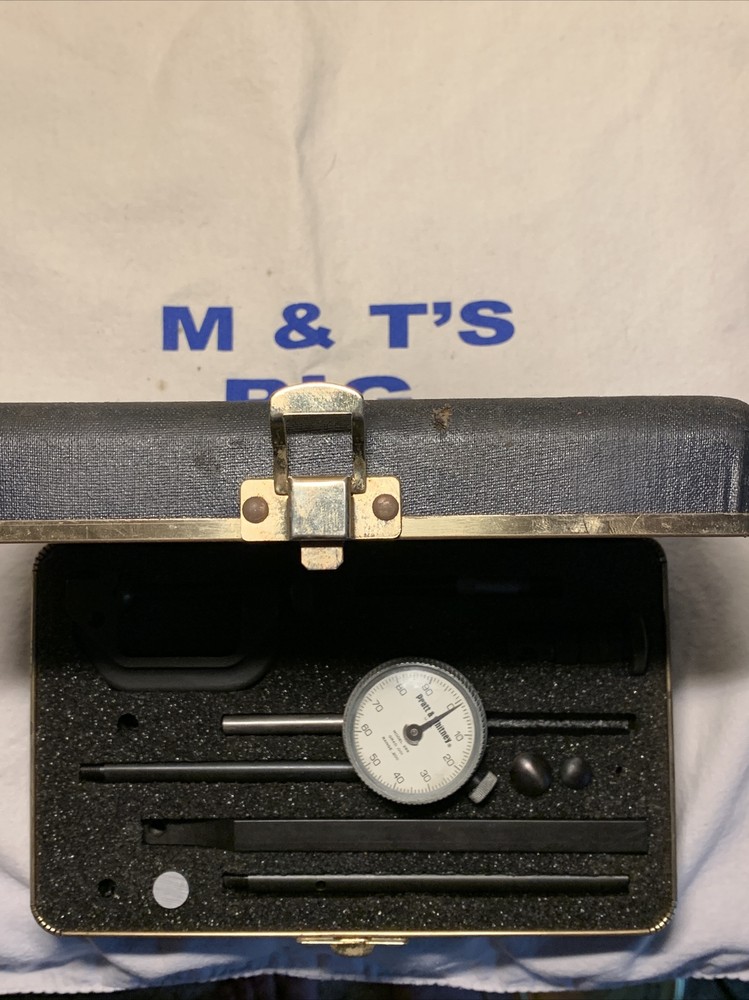 Pratt & Whitney Dial Indicator Set in Case Model 299