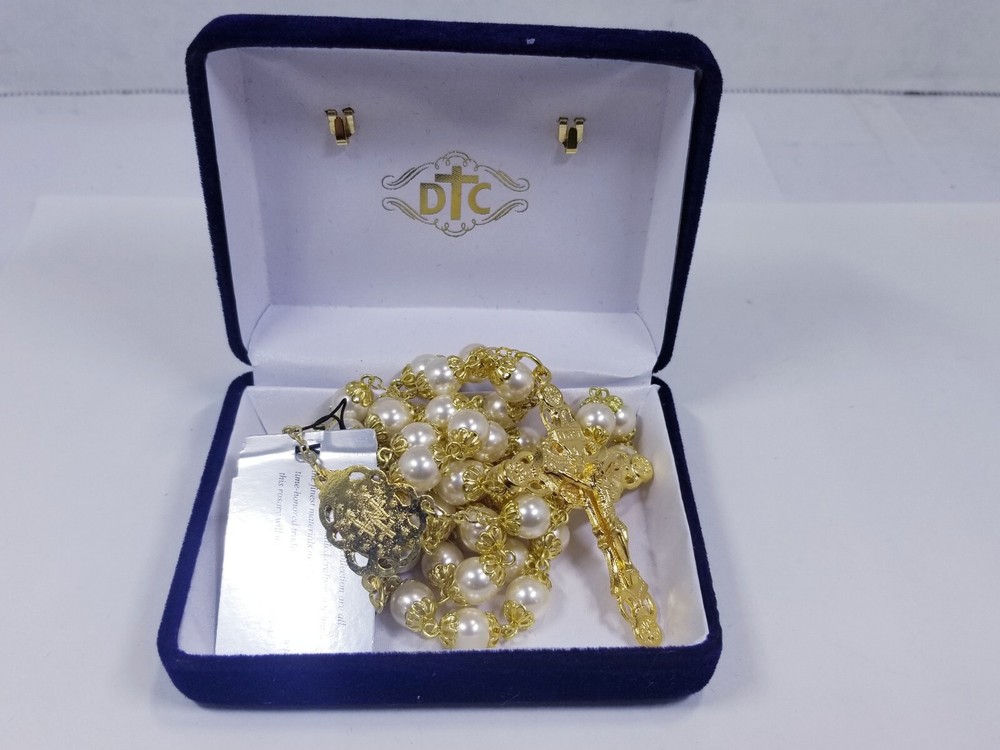 The Devon Collection Gold-Tone Rosary