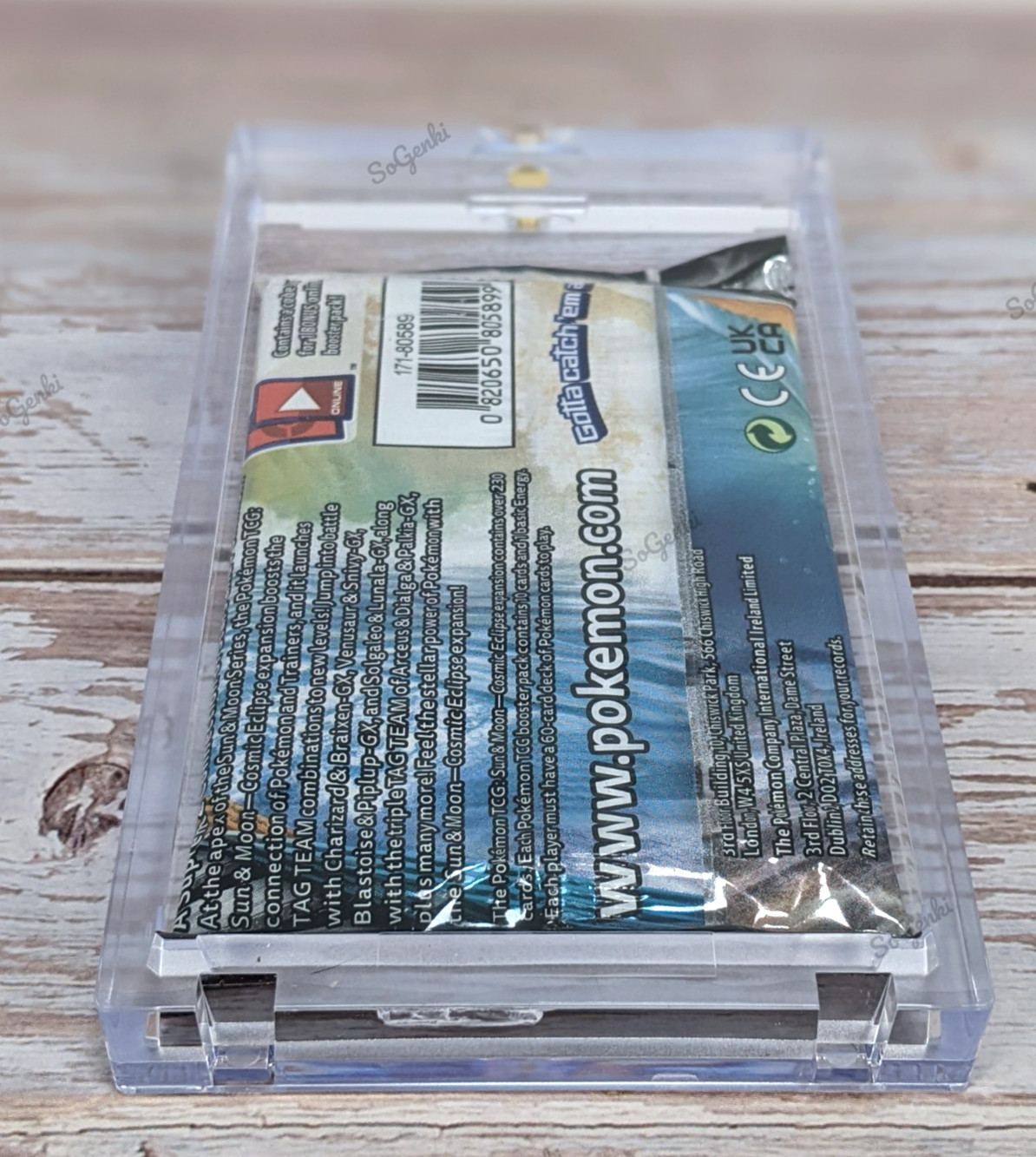 Pokemon MTG TCG Lot of 4 Booster Pack Magnetic Holder Protector Case