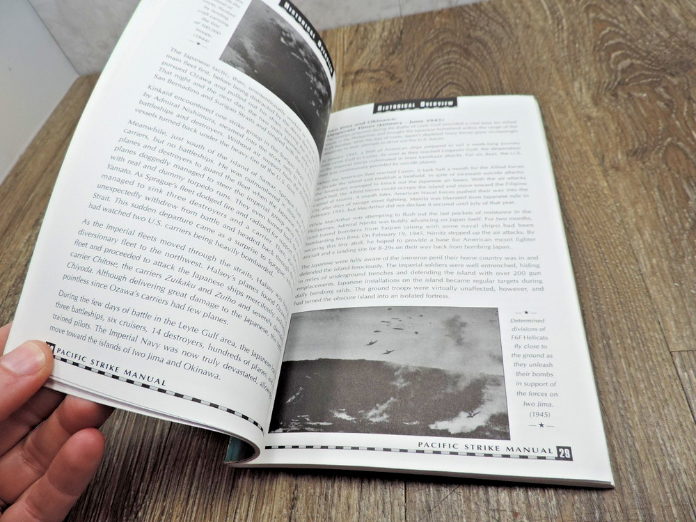 Pacific Strike Reference Manual Origin 1994