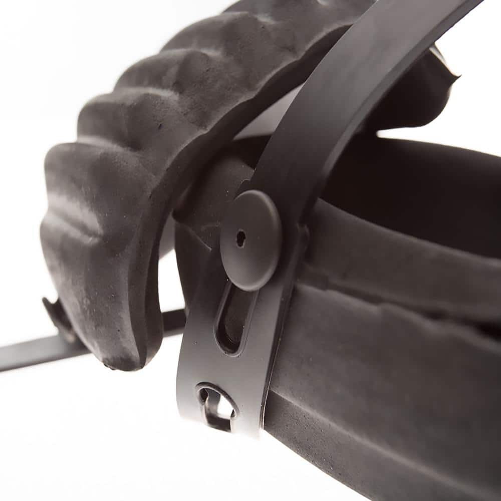 Black Molded Rubber Work Knee Pads