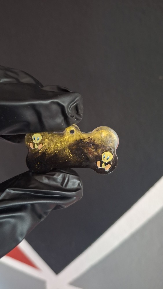 Resin Tag Dog Tweety