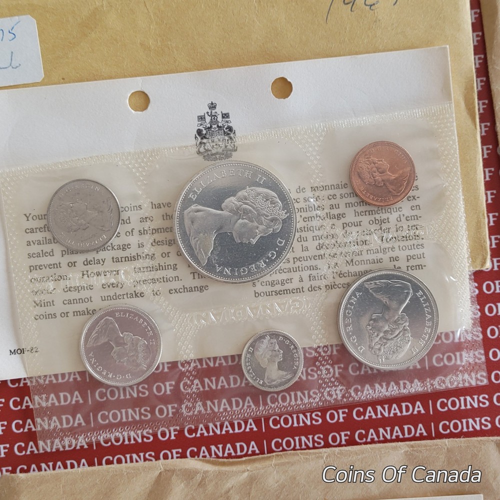 Collection Of 10 Canada Silver Prooflike Sets 1965 - 11oz Silver #coinsofcanada