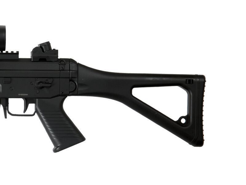 Double Eagle M82p Full Auto Airsoft Electric Gun + Scope Flashlight OPEN BOX