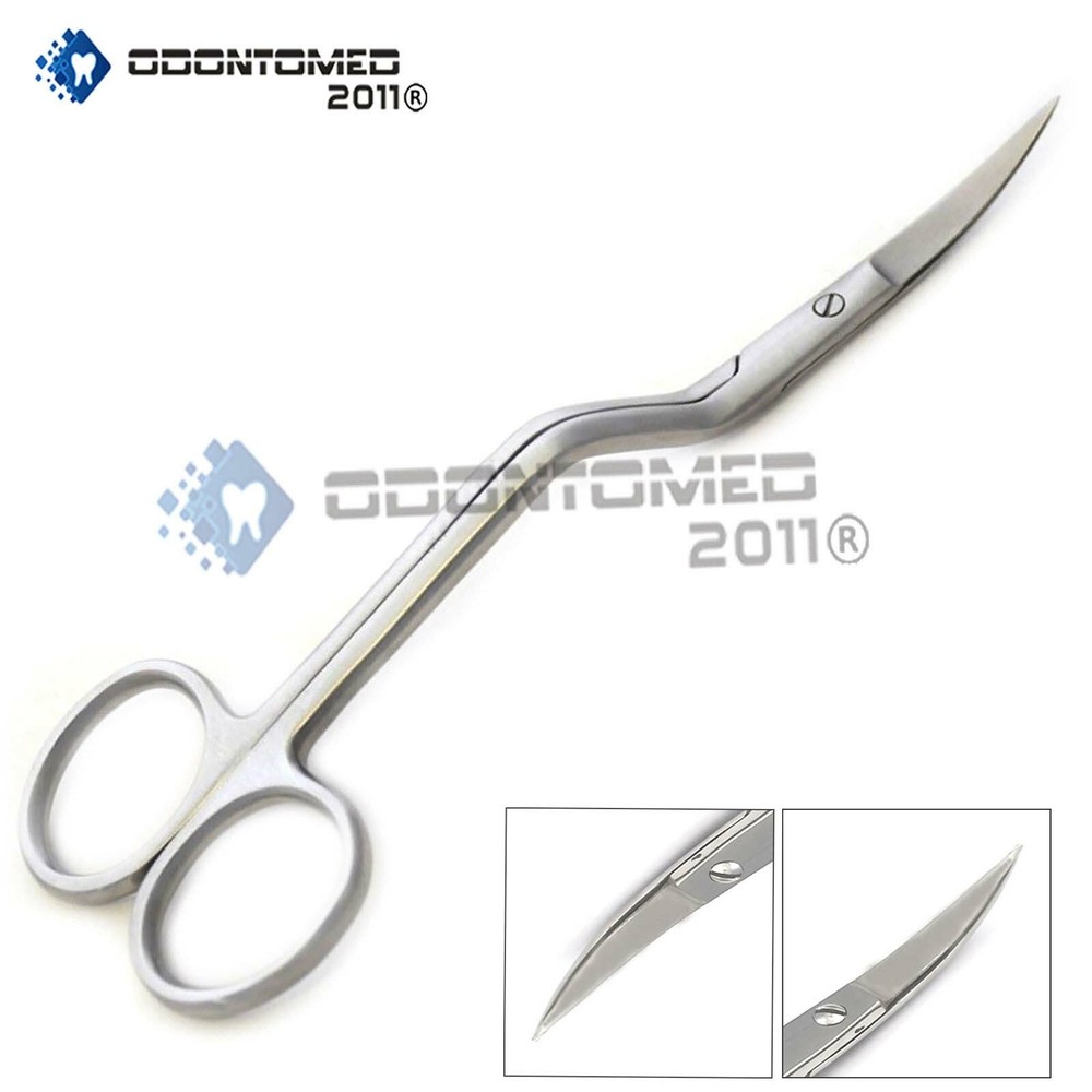 ODM 6" Pro Bent Handle Curved Embroidery Scissors Sewing
