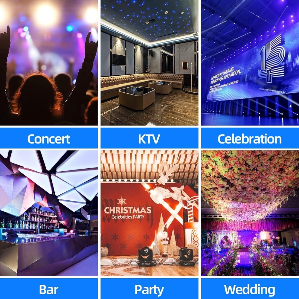 60A PWM Dimmer Driver - RGB 12 Channel DMX Decoder for Versatile Lighting