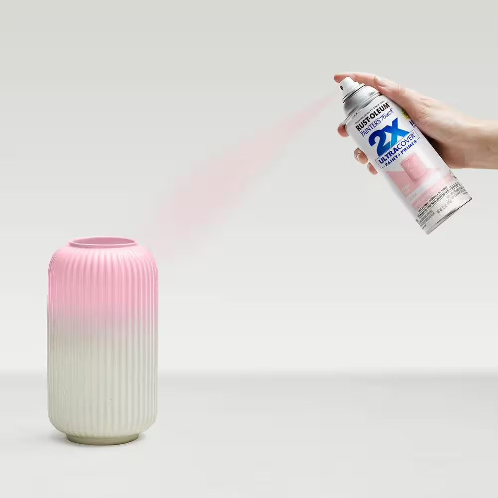 12 Oz. Gloss Candy Pink General Purpose Spray Paint (6-Pack)