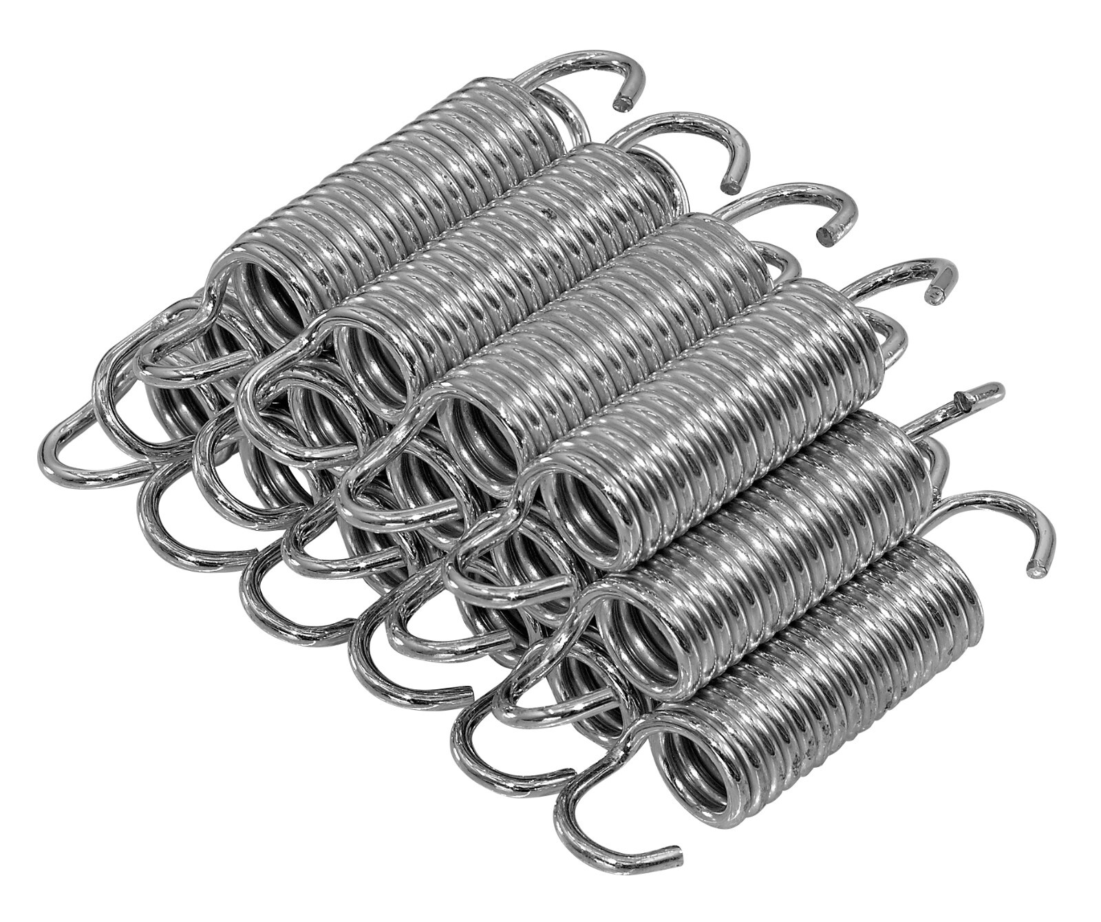 Trampoline Replacement Springs from 3.5" to 9" Heavy-Duty Galvanised - Set of 15