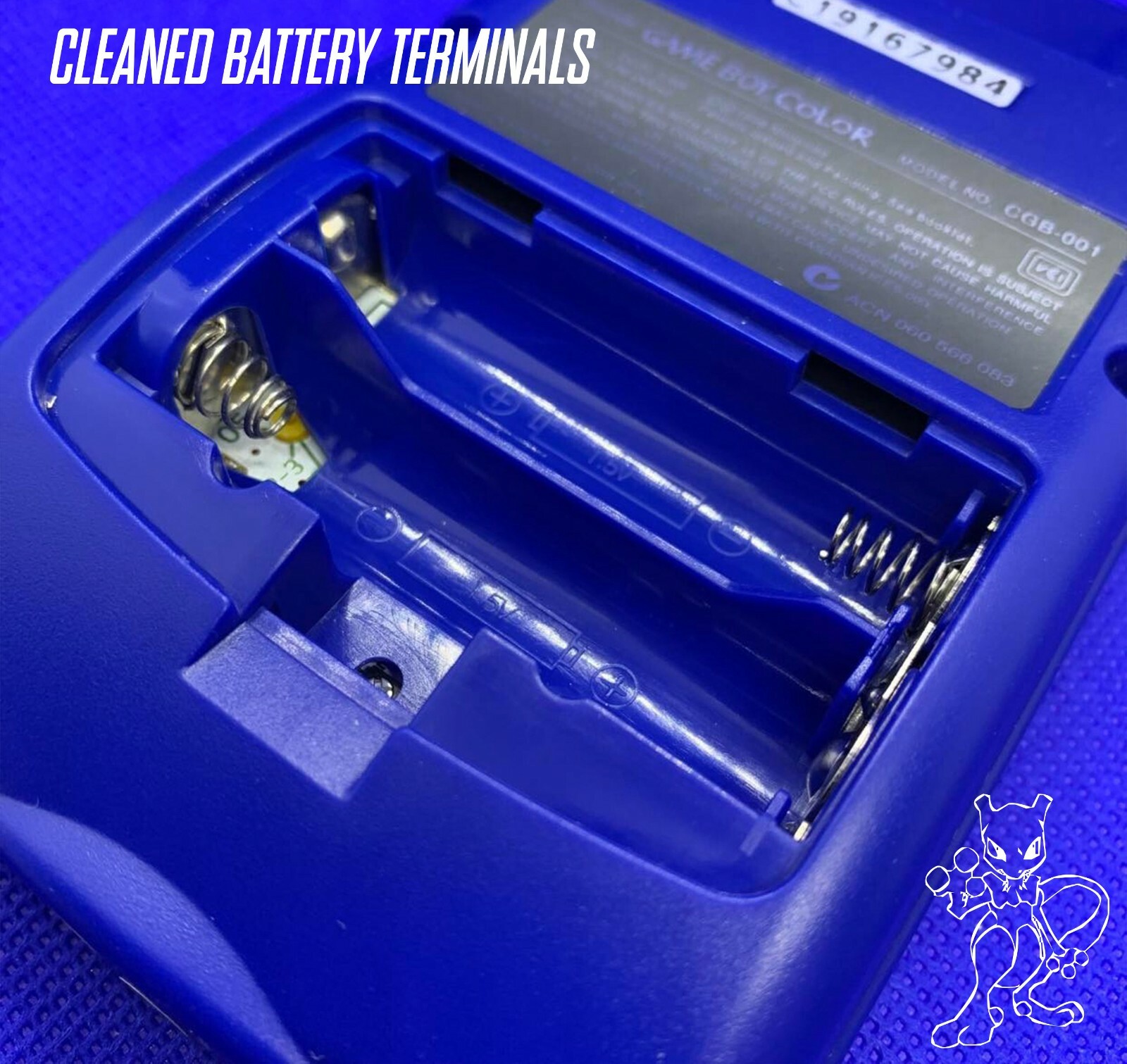 GameBoy Color Pokemon Pikachu Edition Nintendo System GLASS LENS Game Boy GBC