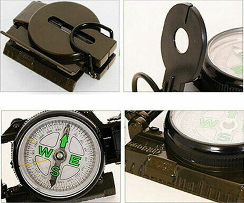 Compass Lensatic Versatile Military Camping Hiking Survival Outdoor Activity US