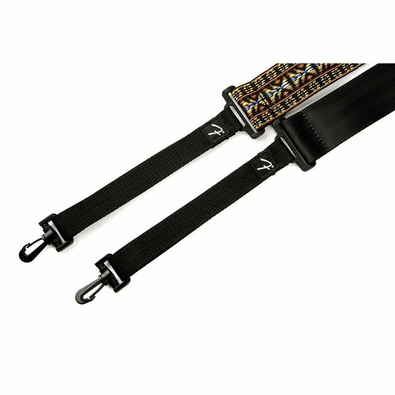 Banjo Strap, Fender Adjustable Polyester Strap, Plastic Clasps, Hootenanny